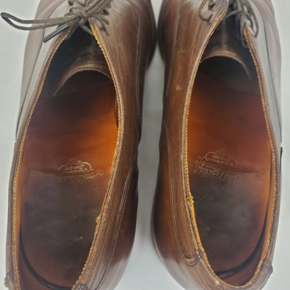 Vintage Britches of Georgetowne Made in England Brown Cap Toe Oxford 9.5 C - Picture 7 of 9